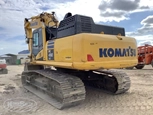 Back of used Excavator